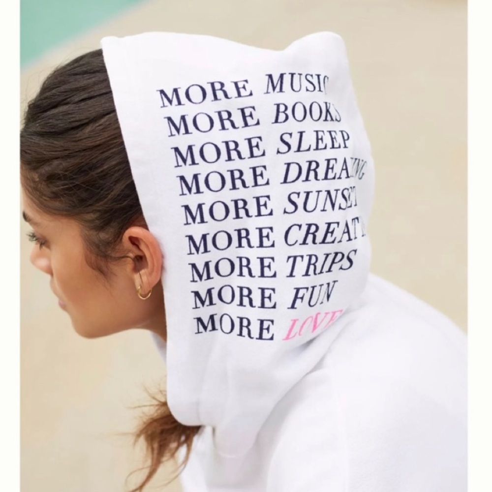 NWT Sundry More Love hoodie - Picture 2 of 5